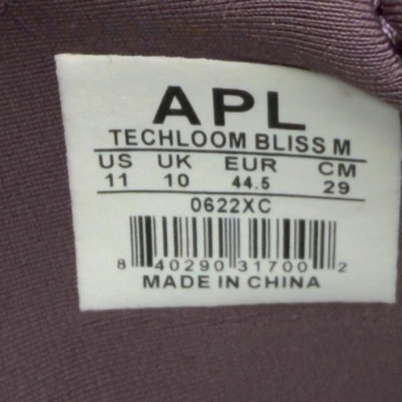 APL TechLoom Bliss – Moonscape/Raindrop/Sea Salt | Men’s 11 | Slip-On Trainer - Picture 2 of 15